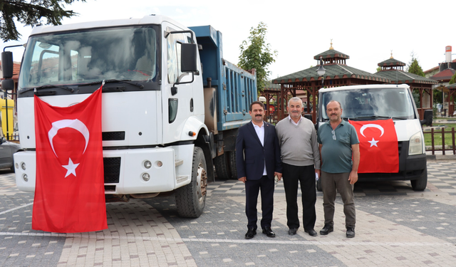 Günyüzü Belediyesi envanterine yeni araçlar ekledi