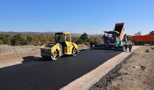 Eskişehir Büyükşehir Belediyesi'nin yol çalışmaları tamamlandı