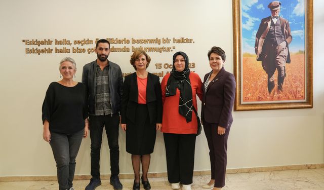 Başkan Ünlüce SMA'lı Zeynep bebeğin ailesi ile bir araya geldi