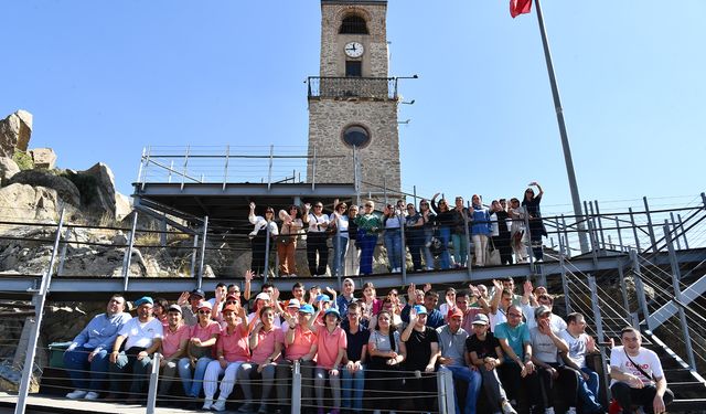 Eskişehirli özel bireylerin Sivrihisar gezisi dolu dolu geçti