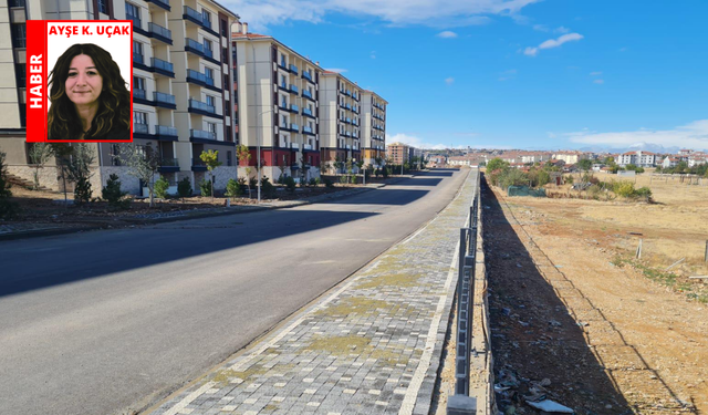 TOKİ Vadişehir’de yolu kapattı, vatandaş arsasına giremiyor!