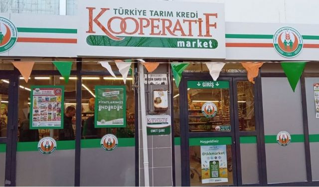 Tarım kredi marketlerde 14 gün sürecek indirim başladı