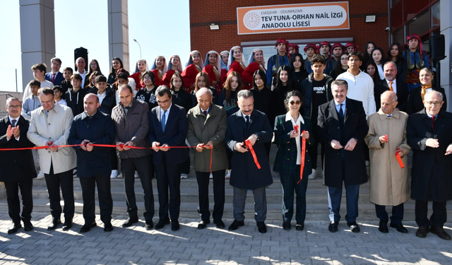 Eskişehir'de yeni Anadolu Lisesi açıldı