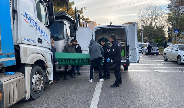 Tır kabininde şüpheli ölüm: Asılı halde bulundu!