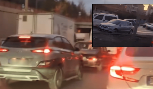 Eskişehir Çevre Yolu'nda kaza: Trafikte yoğunluk oluştu