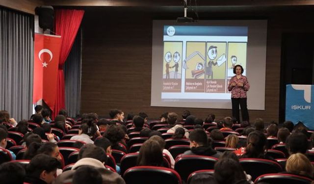 Eskişehir'de gençlere meslek seçimi semineri