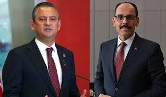 MİT Başkanı Kalın, CHP Genel Başkanı Özel ile bir araya geldi