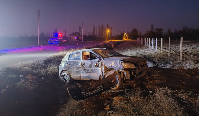 Komşuda feci kaza! 4 kişi yaralandı