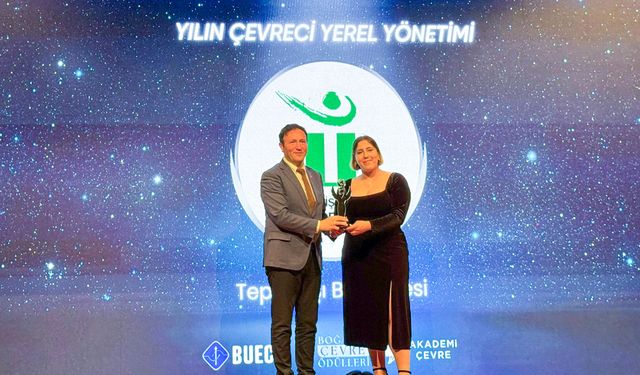 Tepebaşı Belediyesi'nin çevre duyarlılığı ödülle taçlandı