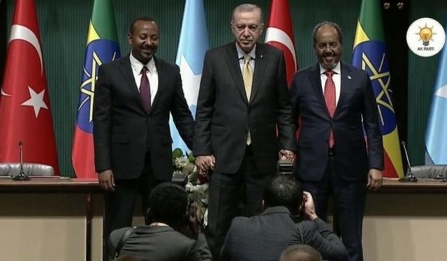 Cumhurbaşkanı Erdoğan devreye girdi! Somali ve Etiyopya Ankara'da uzlaştı