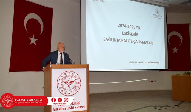 Sağlıkta kalite çalışmaları toplantısı gerçekleştirildi