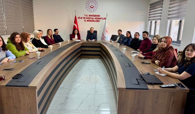 Eskişehir'de SED hizmetlerine yönelik değerlendirme toplantısı yapıldı