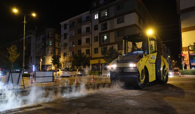 Eskişehir'de bir yılda 290 km yol yenilendi