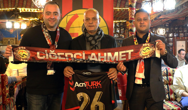 Ciğerci Ahmet Eskişehirspor'u ağırladı