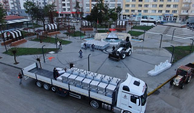 İnönü Belediyesi onlarca çöp konteyneri ile yeni döneme başlıyor