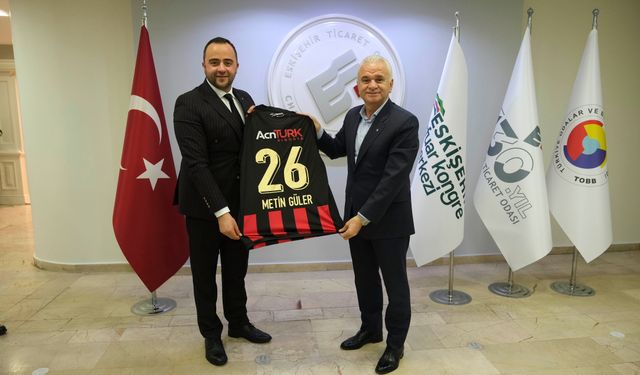 Eskişehir Ticaret Odası Başkanı Güler'den, Eskişehirspor'a destek