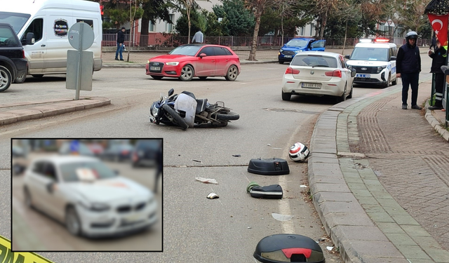 Eskişehir'deki korkunç kazanın detayları ortaya çıktı! Motosiklet sürücüsü ağır yaralandı