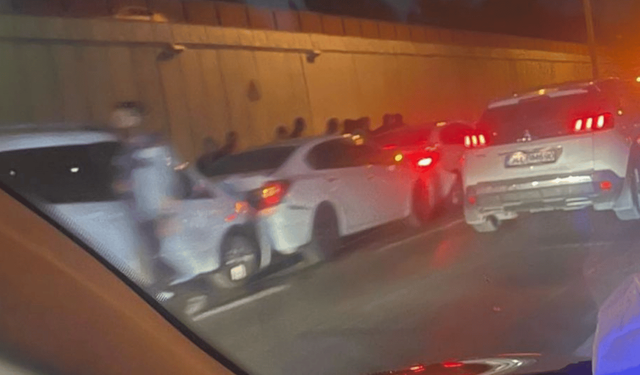 Eskişehir Çevre Yolu'nda dört araçlı zincirleme kaza: Trafik aksadı