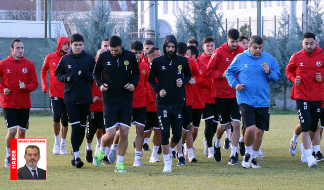 Eskişehirspor tam kadro Mezitli maçına hazırlanıyor