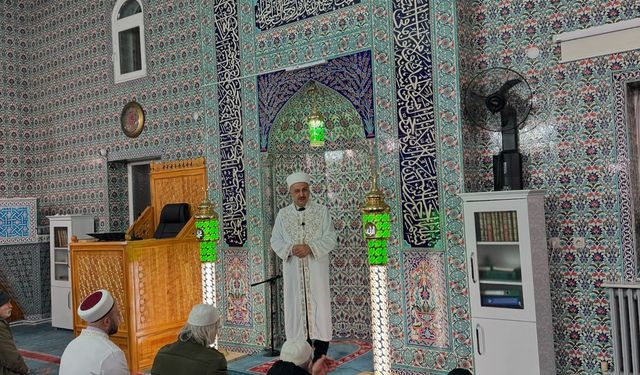 Hacı Ahmet Yavuzer Camii'nde program gerçekleşti