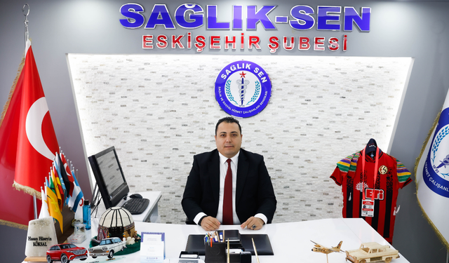 Sağlık Sen Eskişehir Şube Başkanı Köksal müjdeyi verdi! Sağlık-Sen Eskişehir yapı kooperatifi kuruldu