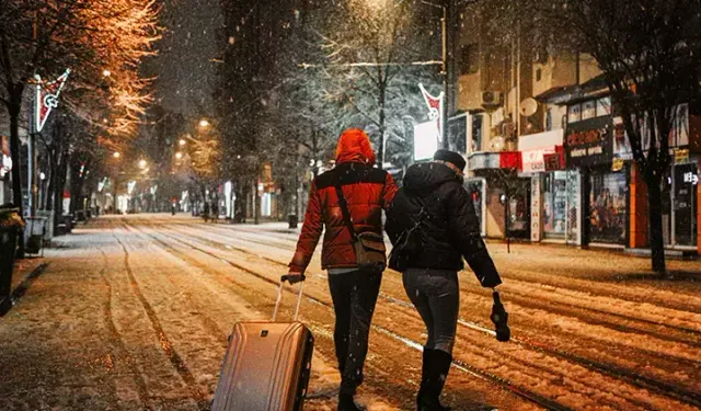 Kar Eskişehir'in kapısına dayandı: Meteoroloji tarih verdi kuvvetli geliyor!