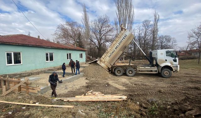 İnönü Belediyesi'nde çalışmalar sürüyor