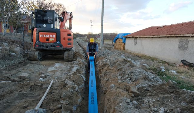 Eskişehir'de kırsal altyapıya yatırım hız kesmiyor