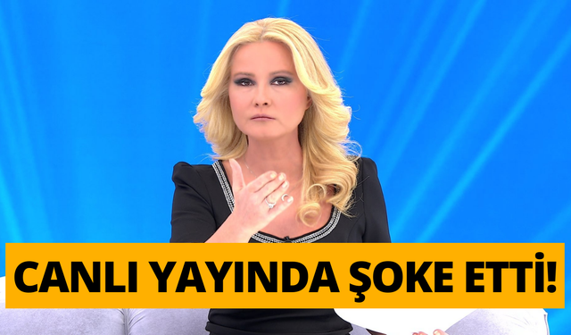 Müge Anlı canlı yayında şoke etti! Öyle bir şey dedi ki...