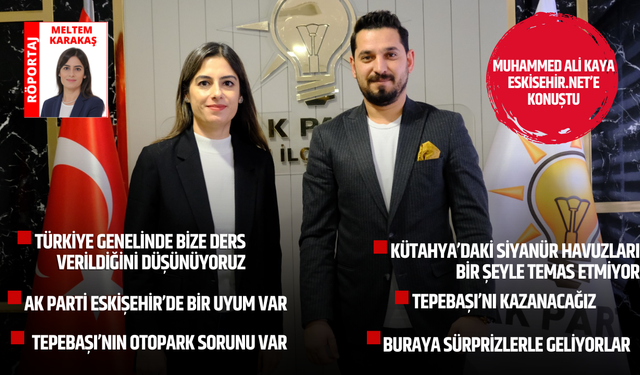 AK Parti Tepebaşı İlçe Başkanı Kaya’dan Kütahya örneği: “Madenler çok zararlı değil”