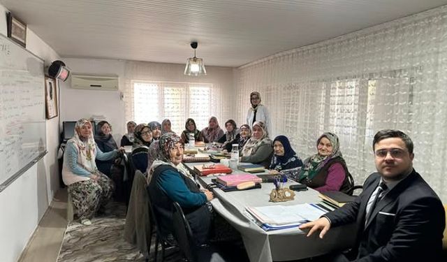 Sarıcakaya Müftülüğü'nden rehberlik ve denetim ziyaretleri