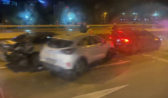 Eskişehir Çevre Yolu'nda zincirleme kaza: Trafik aksadı