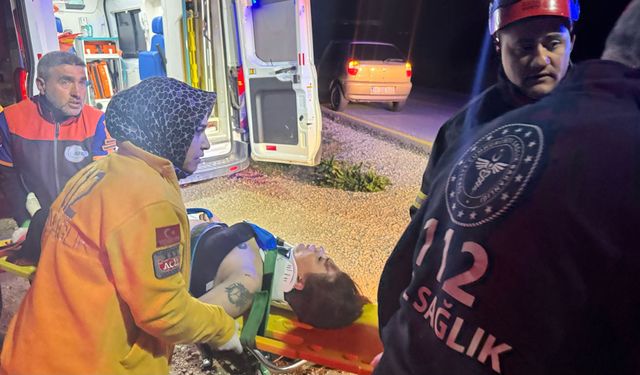 Eskişehir'in komşusunda otomobil şarampole uçtu: Yaralılar var