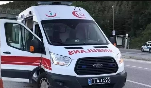 Komşuda kontrolden çıkan motosiklet devrildi: 1 yaralı