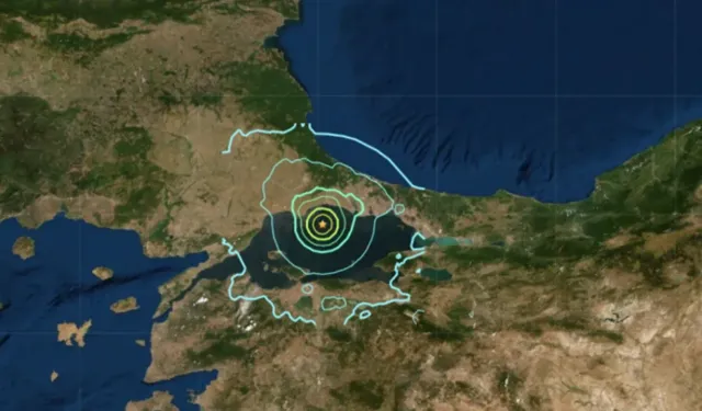SON DAKİKA: Marmara Denizi'nde deprem