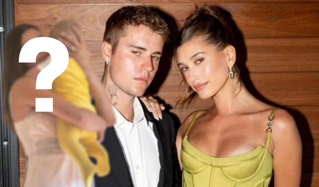 Justin Bieber'ın eşi Hailey Bieber bebeğini paylaştı