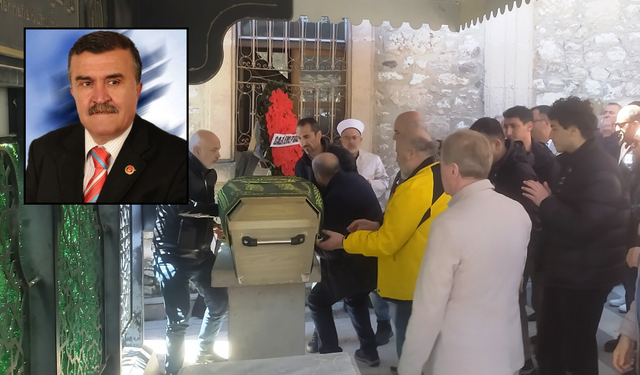 Komşuda acı veda: Kalbine yenik düşen gazeteci son yolculuğuna uğurlandı