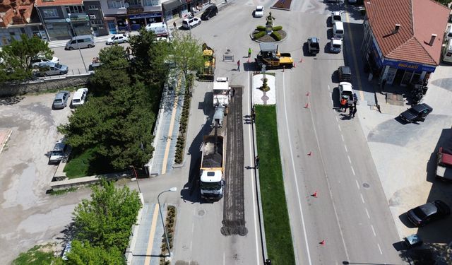 Sivrihisar'da yol onarma çalışmaları tamamlandı