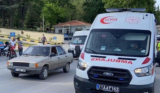 Komşuda kontrolden çıkan motosiklet devrildi: 1 yaralı