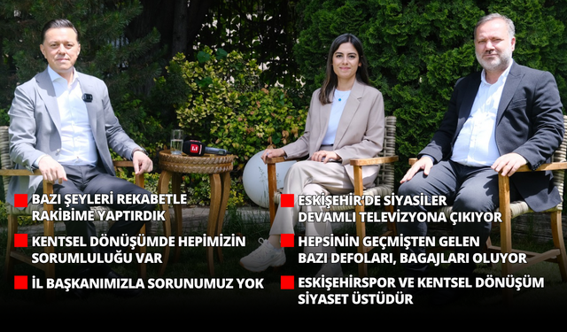 “Eskişehir’deki belediyelerin projelerini engelleyen karşısında beni bulur”