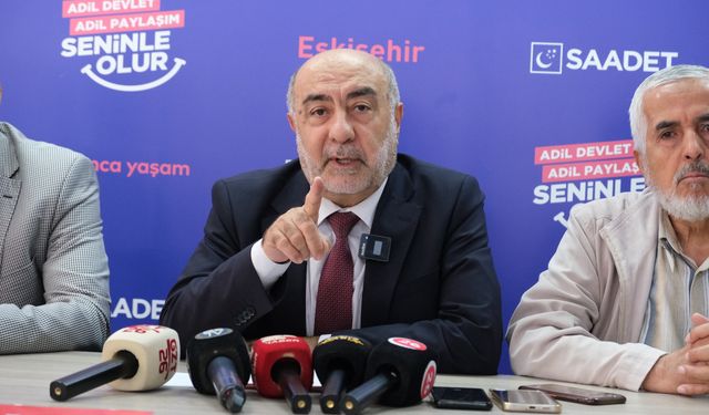 Saadet Partisi Eskişehir İl Başkanı Bingöl: “İktidarın çiftçiye 480 milyar TL borcu var”