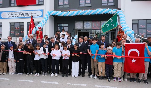 Eskişehir’e 24 derslikli imam hatip ortaokulu açıldı