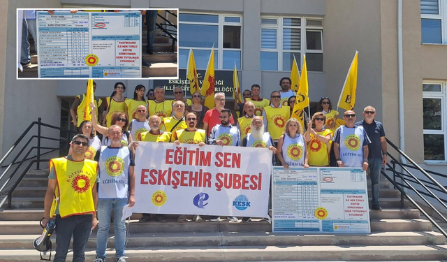 Eğitim Sen Eskişehir Şubesi’nden yılsonu değerlendirmesi: “Çocuklar aç, karanlıkta okula gelip gitti”