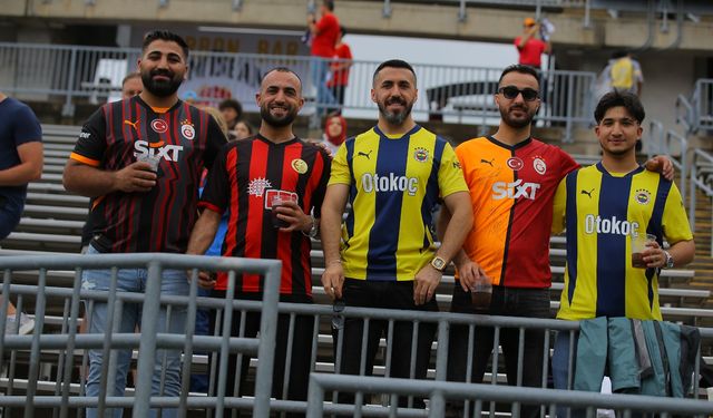 ABD maçına damga vuran fotoğraf! Eskişehirspor her yerde