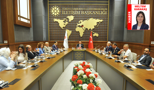 Eskişehir basını İletişim Başkanlığı’nda gazetecilerin taleplerini anlattı