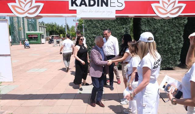 Metin Güler Kadınes Festivali'ne katıldı