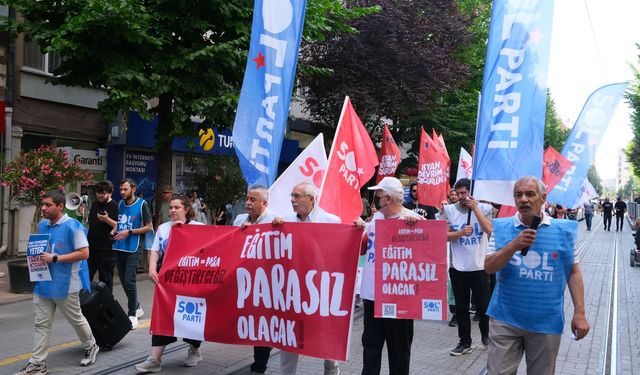 SOL Parti’den Eskişehir’de laik eğitim yürüyüşü