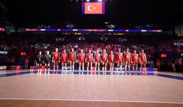 A Milli Kadın Voleybol Takımı Hollanda'da sahaya çıkıyor