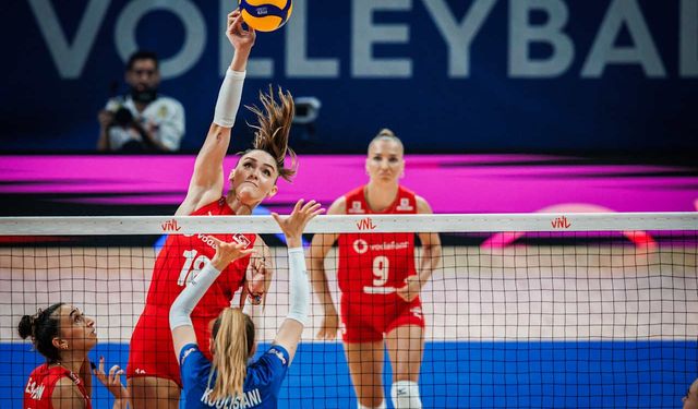 A Milli Kadın Voleybol Takımı, Çekya'ya mağlup oldu