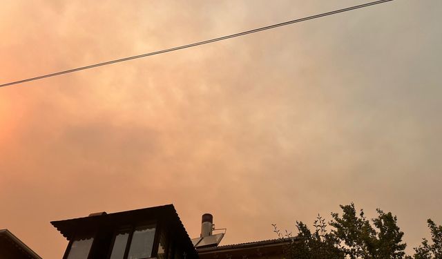Eskişehir'in komşusuna kül yağıyor